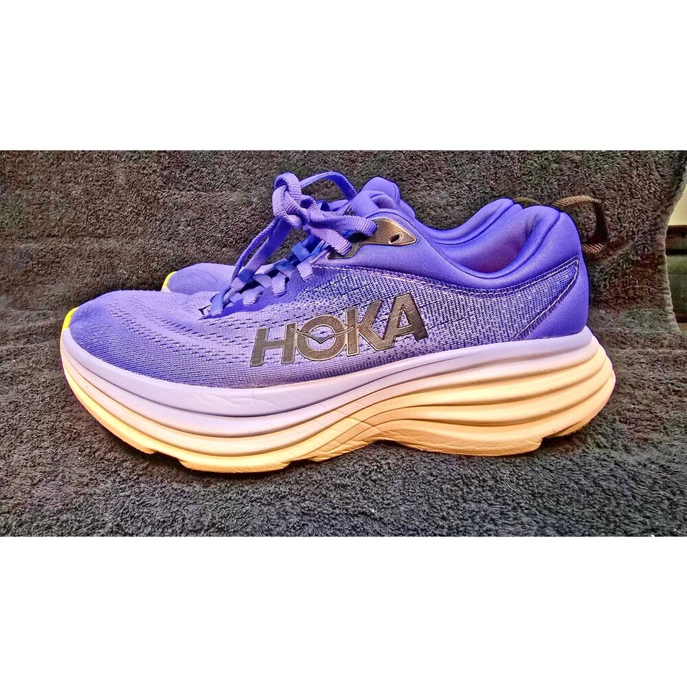 HOKA Bondi 8 Womens 7.5 B Summer Song Country Air Running Shoes 1127952 SSCA